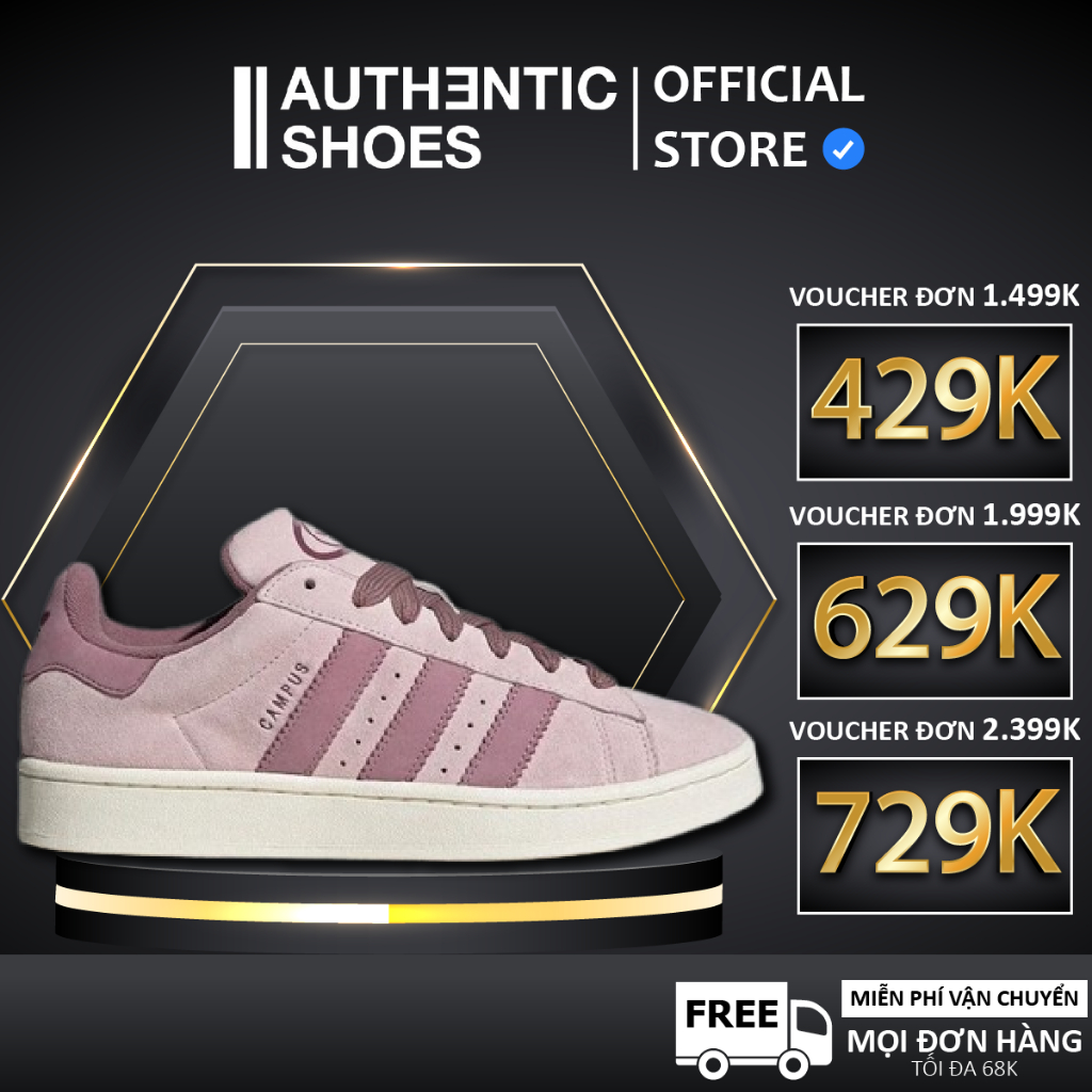 [ CHÍNH HÃNG ] Giày Adidas Campus 00s 'Pink Rose' ID6139 ♡ Authentic Shoes