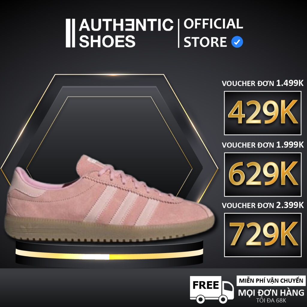 [ CHÍNH HÃNG ] Giày Adidas Bermuda 'Glow Pink' GY7386 ♡ Authentic Shoes