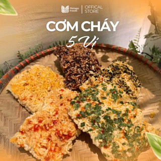 Cơm cháy chà bông gạo lứt mắm đường mắm hành khô gà rong biển MOLAGO FOODS