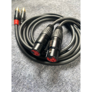 Dây canon cái ra AV, dây cắm vang số, loại tốt, giá 1 cặp
