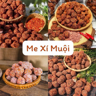 500g Me Sấy Muối Ớt - Tắc Cay - Xí Muội hàng loại 1