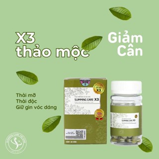 Trà thảo mộc giảm cân Slim care X3 tặng detox