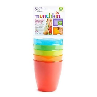Bộ 5 cốc tập uống đủ màu cho bé Munchkin MK40300