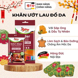 Khăn Lau Túi Da Hàng Hiệu POLIBOY Giấy Ướt Lau Đồ Da, Tẩy Mốc Túi Da, Làm Mới và Phục Hồi Túi Da, Làm Bóng Giày Da