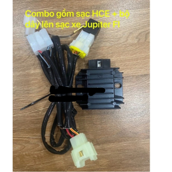 Combo lên sạc HCE cho xe JUPITER FI