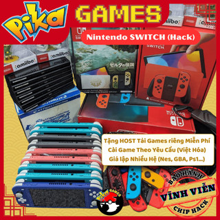 Máy Games Nintendo Switch Lite - V1 - V2 - Oled (Hắc Ám Cài Sẵn Nhiều Games, BẢO HÀNH TRỌN ĐỜI).