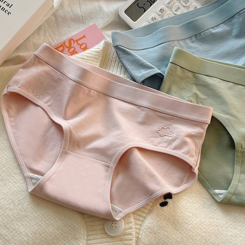 Set 5 Quần lót nữ cotton trơn thoáng khí Empress, Combo 5 Quần chip nữ co giãn kháng khuẩn 141 | BigBuy360 - bigbuy360.vn