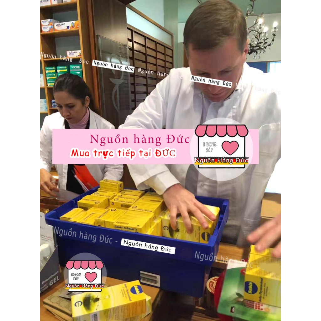 Tinh Dầu BABIX Đức chống cảm, làm thông thoáng đường thở 10ml - Nguồn hàng Đức