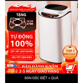 Máy giặt mini KWSK, KAWASAKI tự động 100% -Giặt vắt giặt sấy khô khử khuẩn bằng tia UV - Bảo Hành 6 Năm