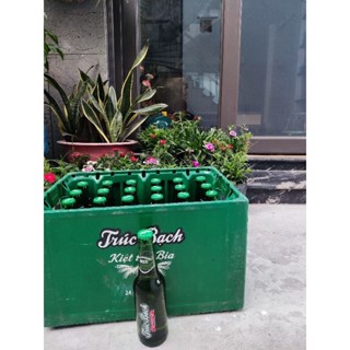 1 két 24 chai bia trúc bạch habeco