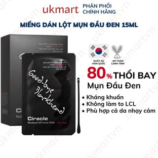 1 Miếng Dán Lột Mụn Đầu Đen Ciracle Goodbye Blackhead Chính Hãng Hàn Quốc 15ml