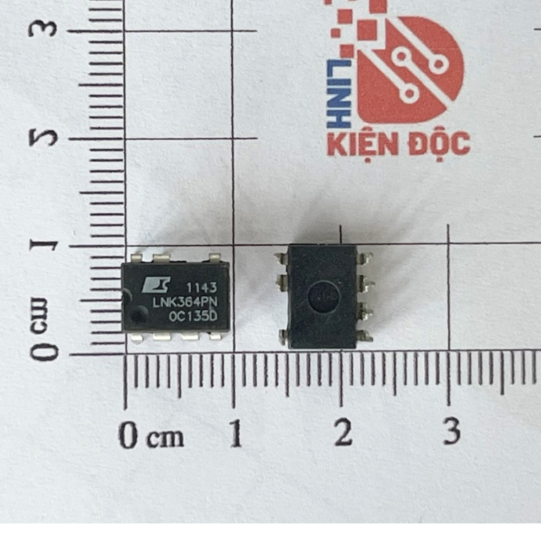 [Combo 3 chiếc] LNK364PN IC Nguồn DIP-7 chính hãng
