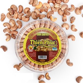 500Gram Hạt Điều Rang Muối Nguyên Hạt Bình Phước - Hàng Loại 1 Bao Ăn