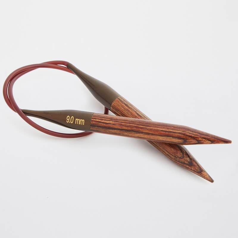 Kim đan vòng fix 2 đầu Ginger dài 80cm, KnitPro