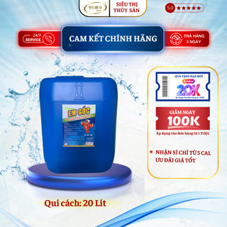 MEN VI SINH QUỐC DÂN - EM GỐC DẠNG NƯỚC 20L - MEN VI SINH XỬ LÝ MÔI TRƯỜNG, HẤP THU KHÍ ĐỘC