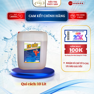 MEN VI SINH XỬ LÝ MÔI TRƯỜNG, HẤP THU KHÍ ĐỘC - LÀM SẠCH NƯỚC AO - EM GỐC 10 LÍT