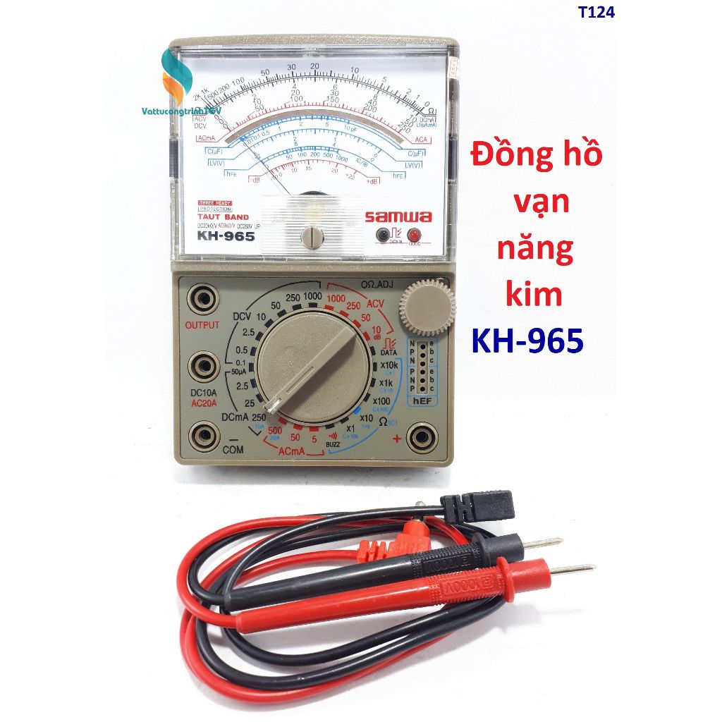 Đồng hồ vạn năng kim SAMWA KH-965