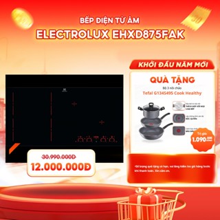 Bếp điện từ âm 4 vùng nấu Electrolux EHXD875FAK - Sản xuất Đức, Hàng chính hãng, Bảo hành 2 năm