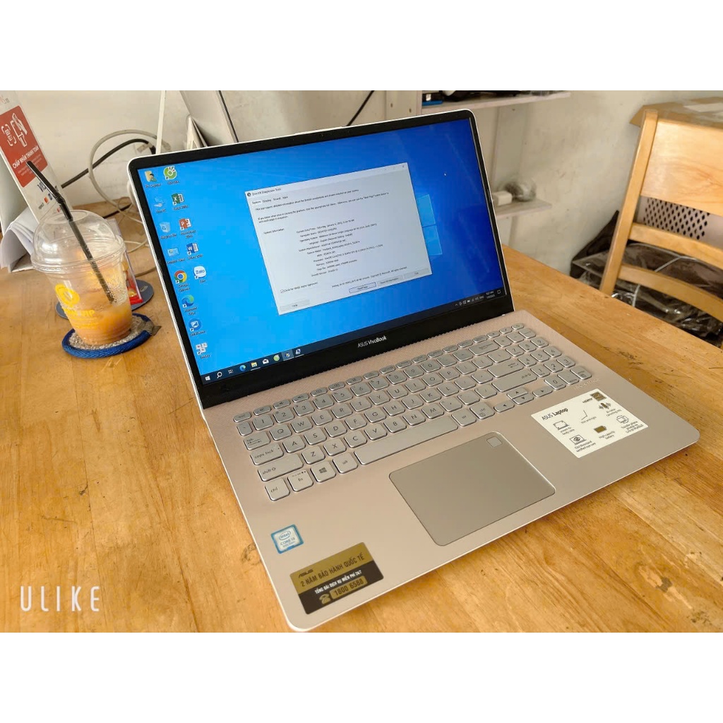 ASUS X530FA CORE I3 8145U RAM 8G SSD 128G+1T 15.6INCH FHD IPS ĐÈN PHÍM