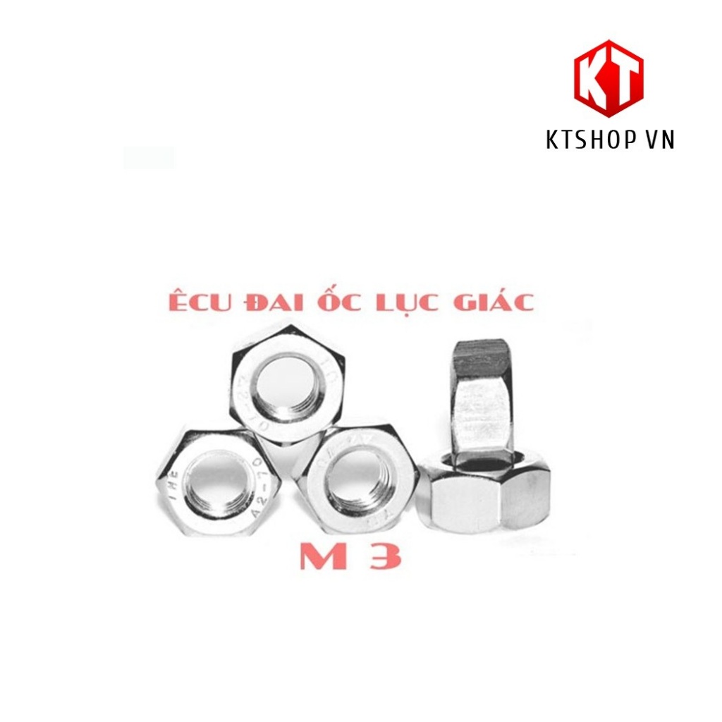 10 Con tán Inox 304 cho ốc M3