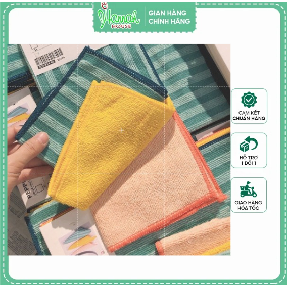 Set 3 khăn Microfiber Pepprig