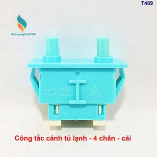 Công tắc cánh cửa tủ lạnh đôi chân cài loại 3 chân - 4 chân