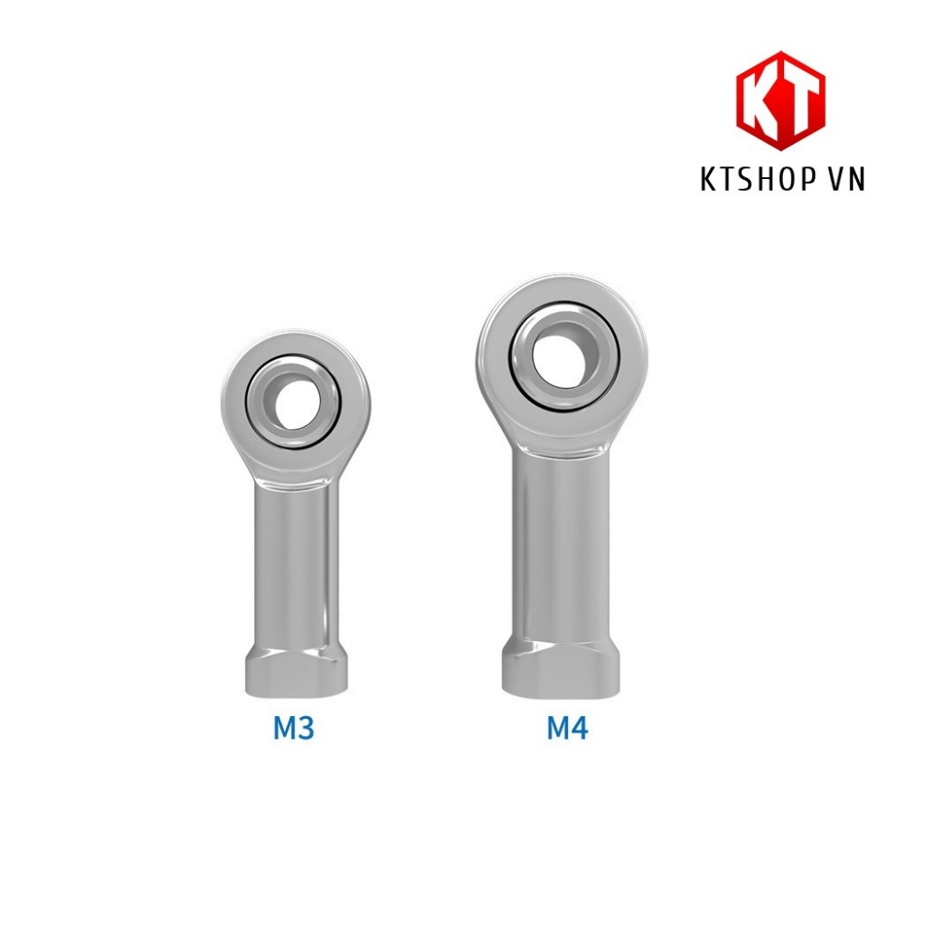 Khớp cầu thép 3mm 4mm, Vòng bi mắt trâu M3 M4