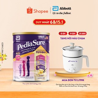 Sữa bột Pediasure 850g/800g  hương vani