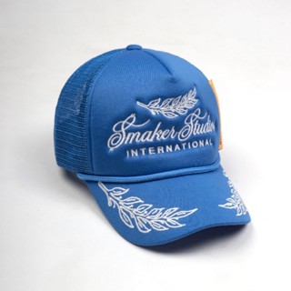  SMAKER  Nón trucker nam nữ Unisex  local brand chính hãng-$MAKER $TUDIO 2025TRUCK HAT IN BLUE 