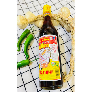 NƯỚC MẮM CÁ CƠM SIÊU HẠNG HƯNG THỊNH ( 35 ĐỘ ĐẠM ) 620ML