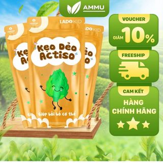  Kẹo dẻo Atiso LADOPHAR LADO KID TÚI ZIP 40G 