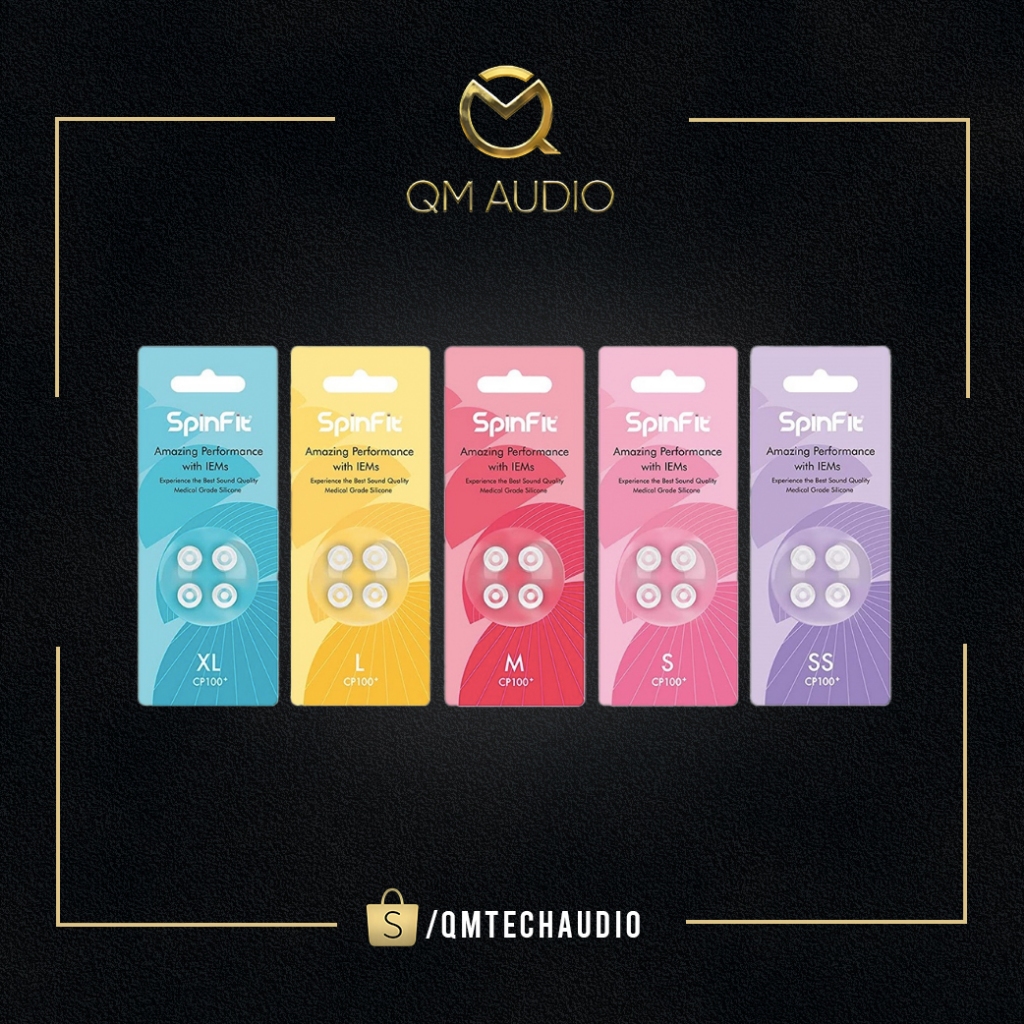 Bộ Eartips Tai Nghe SpinFit CP100+ (V2) - QM AUDIO