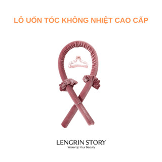 Thanh/Lô uốn tóc không nhiệt vải nhung cao cấp - Tạo kiểu tóc xoăn tự nhiên, bảo vệ tóc Linara