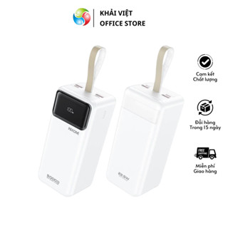 Pin Sạc Dự Phòng Wekome WP-75 50000mAh - Hỗ Trợ QC3.0 & PD, Công Suất 22.5W