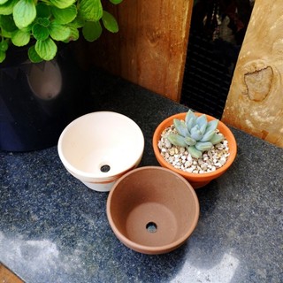 [Bao Bể Vỡ] Chậu Đất Nung Trồng Sen Đá 9x5cm