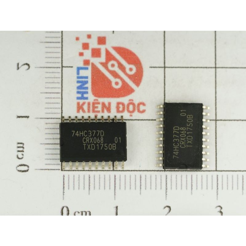 [Combo 5 chiếc] 74HC377D SOP20 7.2mm IC số