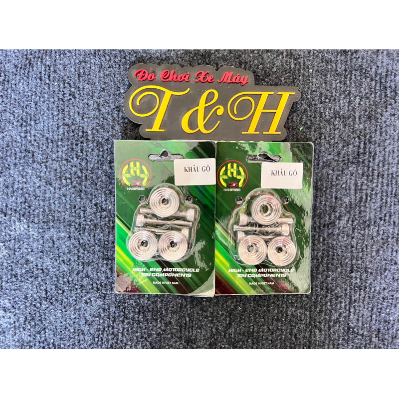 Bộ Khâu Inox 304 Bắt Gỗ Xe Wave Lớn Wave Nhỏ