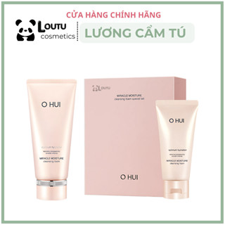 [AUTHENTIC-Loutu] Set Sữa Rửa Mặt Ohui Miracle Moisture Cleansing Foam Special Set