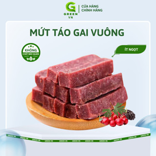 Mứt Táo Gai Vuông Nguyên Chất Vị Chua Ngọt Tự Nhiên Green Vn Mứt Tết Dâu Tằm Táo Gai Ăn Vặt Tốt Cho Tiêu Hóa Healthy