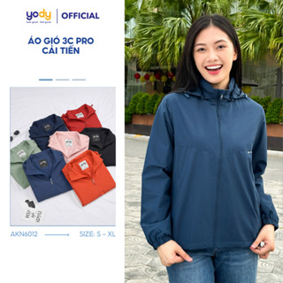 Áo khoác gió nữ 3C PRO YODY 2 lớp cao cấp cản gió chống thấm nước cản bụi AKN6012