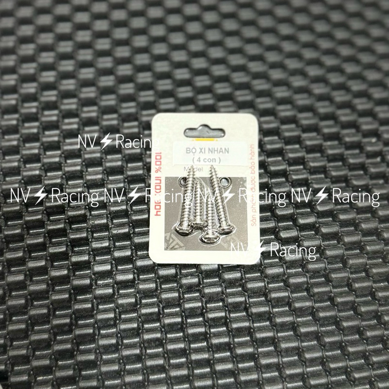 Bộ ốc 4 con Salaya CTS gắn xi nhan trước, đèn hậu Dream inox 304 CNC CTS