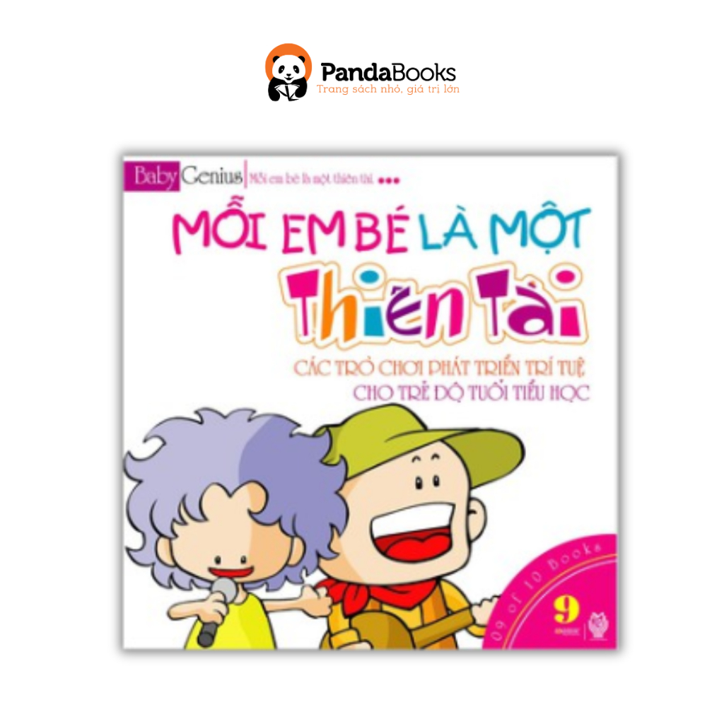 Sách PANDABOOKS - Mỗi Em Bé Là Một Thiên Tài (Tập 9)
