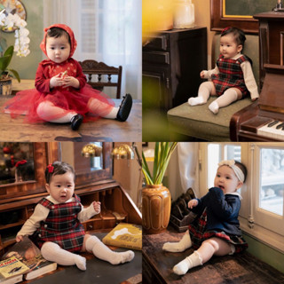 NUBES TẾT Các mẫu quần áo Giáng sinh cho bé trai bé gái từ 5kg tới 11kg