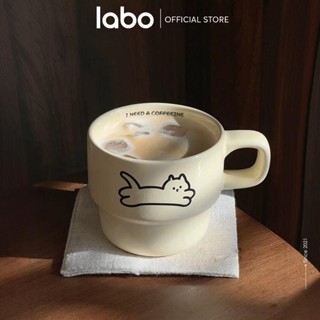 Cốc Sứ Ly Uống Nước Có Tay Cầm Hình Đáng Yêu Làm Quà Tặng Độc Đáo