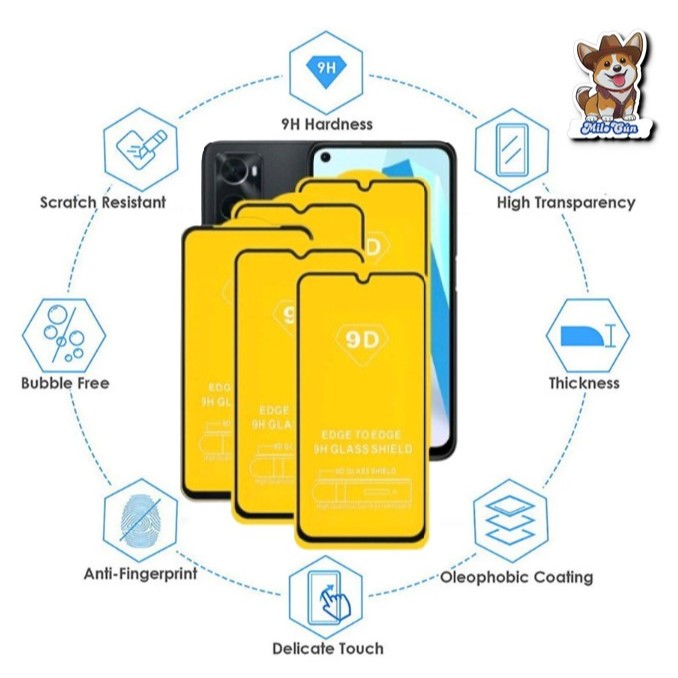 Cường lực full ZTE Libero 5G III IV , ZTE Nubia V60 , ZTE Blade V50 V40 A35 A52 A54 A55 A72 design