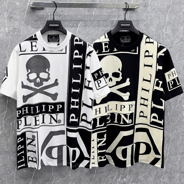 [GS-] Áo Phông Nam Philip plein Áo Thun Nam Philip Chất Cotton Mặc Cực Mát Cao Cấp Co Dãn #Hot #2025