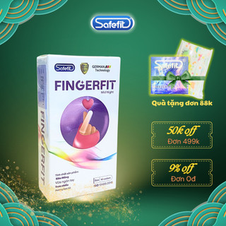 Bao cao su ngón tay Fingerfit mùi bạc hà (hộp 16 cái)