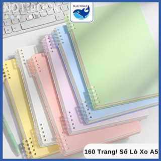Số Notebook Ghi Chép Tiện Lợi Xinh Xắn 160 Trang/ Sổ Lò Xo A5 Dễ Thương Dùng Trong Học Tập Công Việc