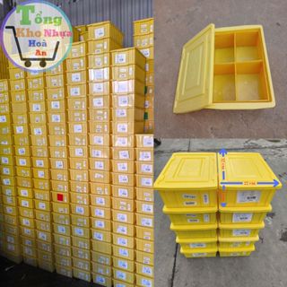 Combo 10 hộp nhựa Khay nhựa Biel đa năng có nắp đựng ốc vít, nuôi cá, linh kiện phụ kiện...