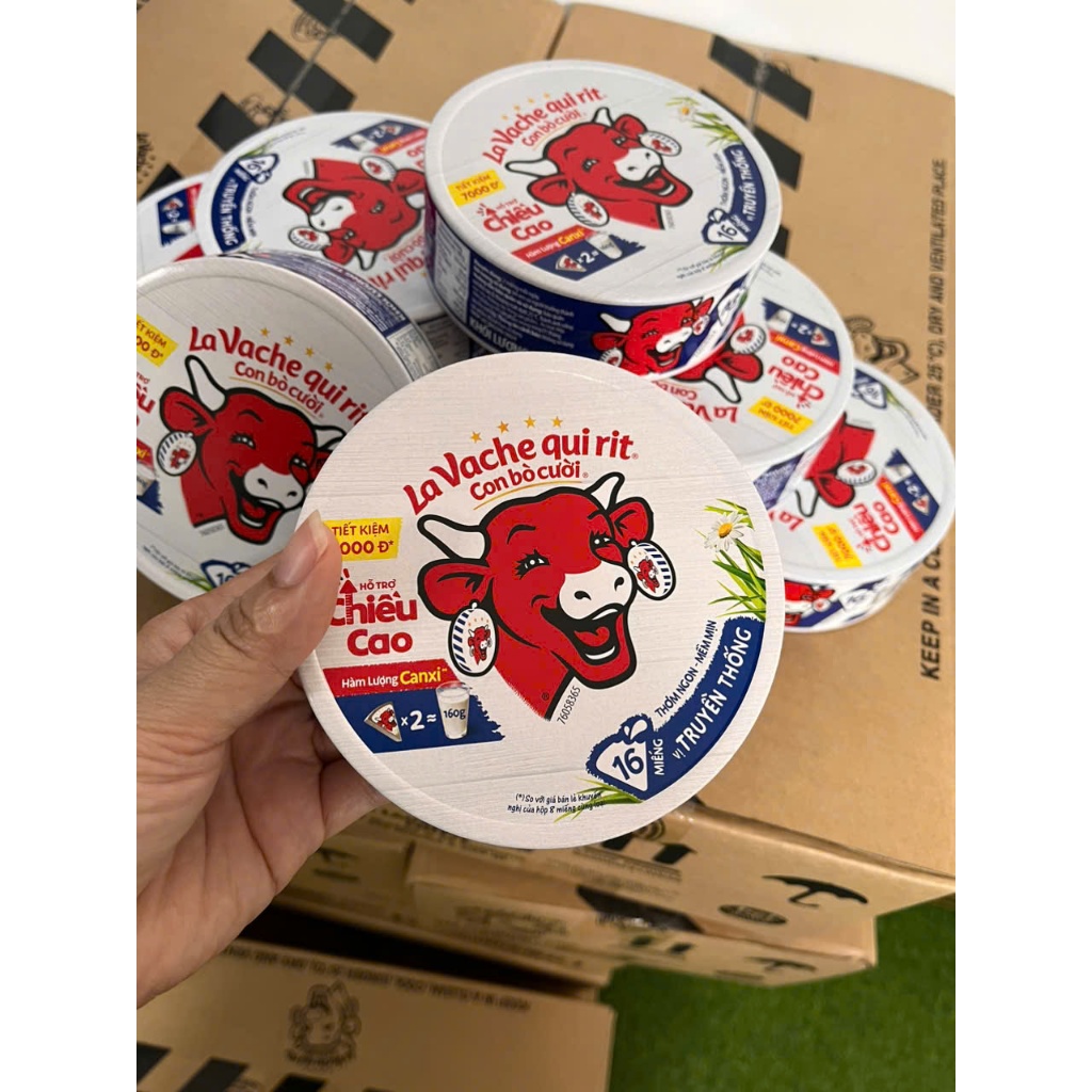 PHÔ MAI TRUYỀN THỐNG CON BÒ CƯỜI 24 MIẾNG